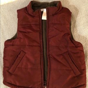Boys Janie and Jack 12-18 month puffer vest